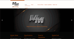 Desktop Screenshot of mastermetal.com