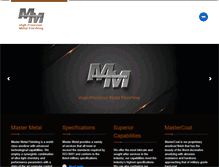 Tablet Screenshot of mastermetal.com